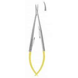 TC CASTROVIEJO DELICATE NEEDLE HOLDER SMOOTH WITH LOCK CVD 14CM