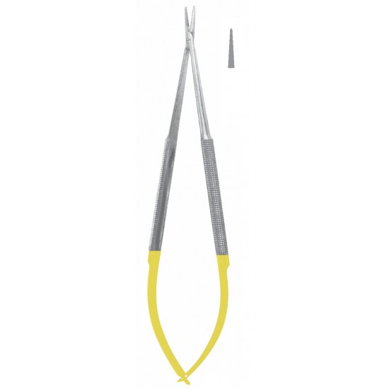 TC BARRAQUER DELICATE NEEDLE HOLDER SMOOTH STR WITHOUT LOCK 15CM