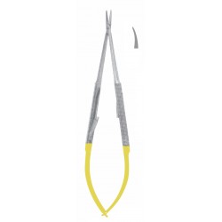 TC BARRAQUER DELICATE NEEDLE HOLDER SMOOTH CVD WITH LOCK 14CM