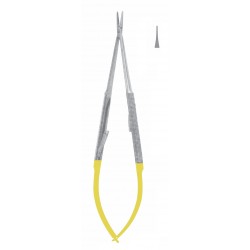 TC BARRAQUER MICRO NEEDLE HOLDER SMOOTH STR WITH LOCK 23CM