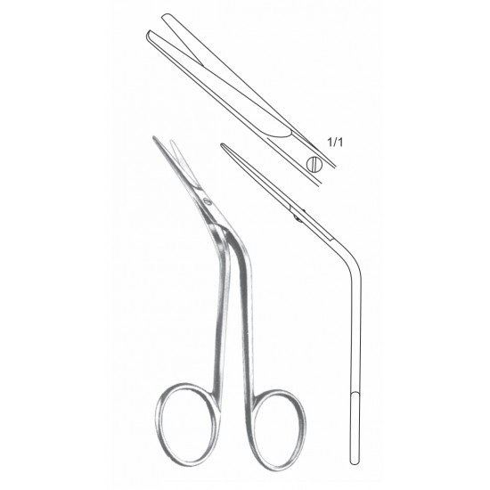 FOMON PLASTIC SURGERY SCISSOR 15CM