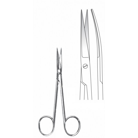 WAGNER IRIS SCISSOR CVD 12CM