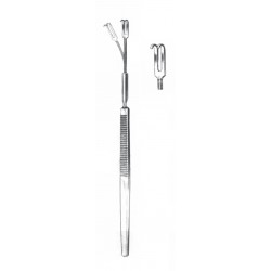 FLEXIBLE SKIN RETRACTOR BLUNT 2-PRONG 16CM