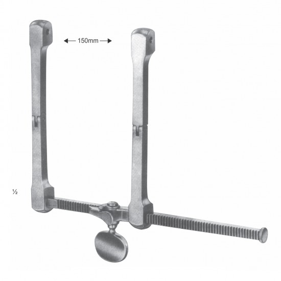 SCOVILLE-HAVERFIELD RIB SPREADER FRAME ONLY 150mm WIDE