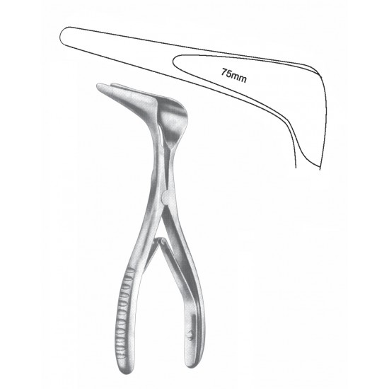 COTTLE NASAL SPECULUM 75mm, 15CM