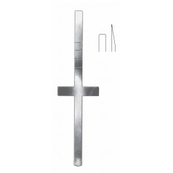 COTTLE NASAL OSTEOTOME STR CROSS MODEL 4mm, 18CM