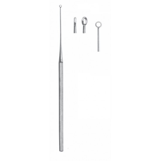 BUCK EAR CURETTE BLUNT 16.5CM FIG-2