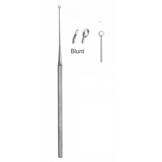 BUCK EAR CURETTE BLUNT CVD 16.5CM FIG-1