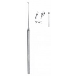 BUCK EAR CURETTE SHARP CVD 16.5CM FIG-00