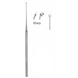 BUCK EAR CURETTE SHARP CVD 16.5CM FIG-1