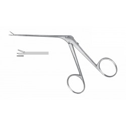 MICRO EAR FORCEP STR. 4*0.6MM 8CM SHAFT