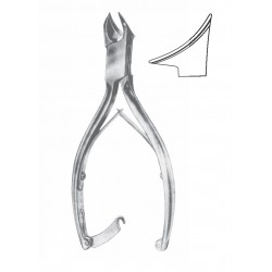 NAIL CUTTER WITH LOCK MOON TYPE 14CM