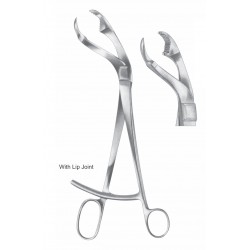 VERBRUGGE BONE HOLDING FORCEP WITH LIP JOINT 25CM