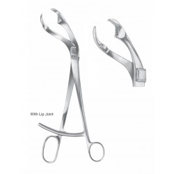 VERBRUGGE BONE HOLDING FORCEP WITH LIP JOINT 27CM