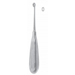 VOLKMAN BONE CURETTE STAIN LESS STEEL HANDLE CUP 2.8mm 17CM