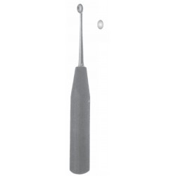 VOLKMAN BONE CURETTE FIBER HANDLE CUP 2.8mm 17CM