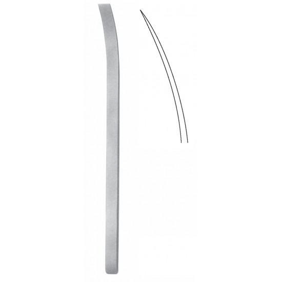 LAMBOTTE BONE OSTEOTOME CVD 38mm, 24.5CM