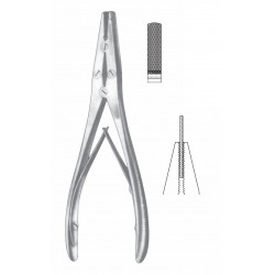 WIRE HOLDING PLIER DOUBLE ACTION 18CM FIG-1