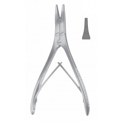 WIRE HOLDING PLIER DOUBLE ACTION 18CM FIG-1