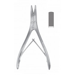 WIRE HOLDING PLIER DOUBLE ACTION 18CM FIG-3
