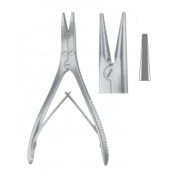 WIRE HOLDING PLIER DOUBLE ACTION 18CM FIG-4